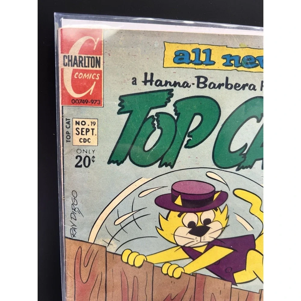 Top Cat Carlton Comics #19 4.5 1973 Hanna-Barbera